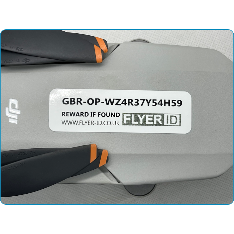 Operator ID Stickers | Flyer ID Card | CAA Operator ID