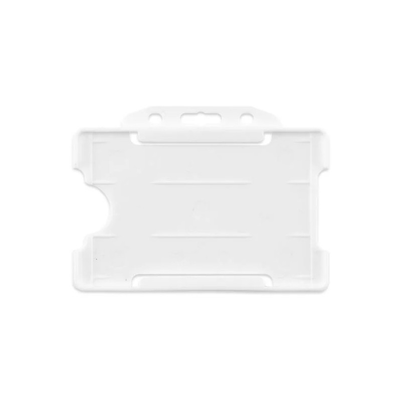 White ID Card Holder