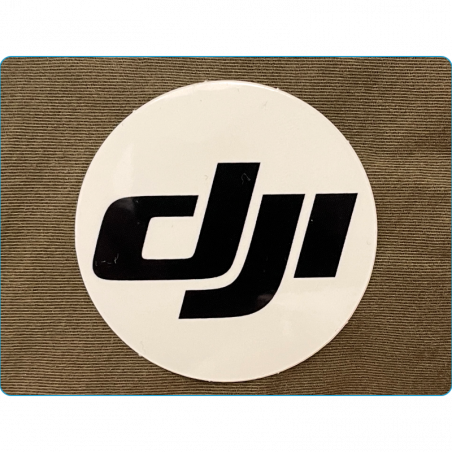 1 x Round DJI Sticker
