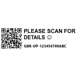 Drone Finder Operator ID Sticker