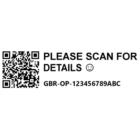 Drone Finder Operator ID Sticker