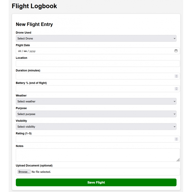 Flight Logbook