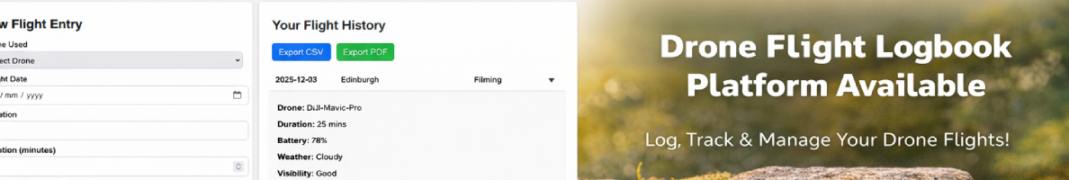 Drone Flight Logbook
